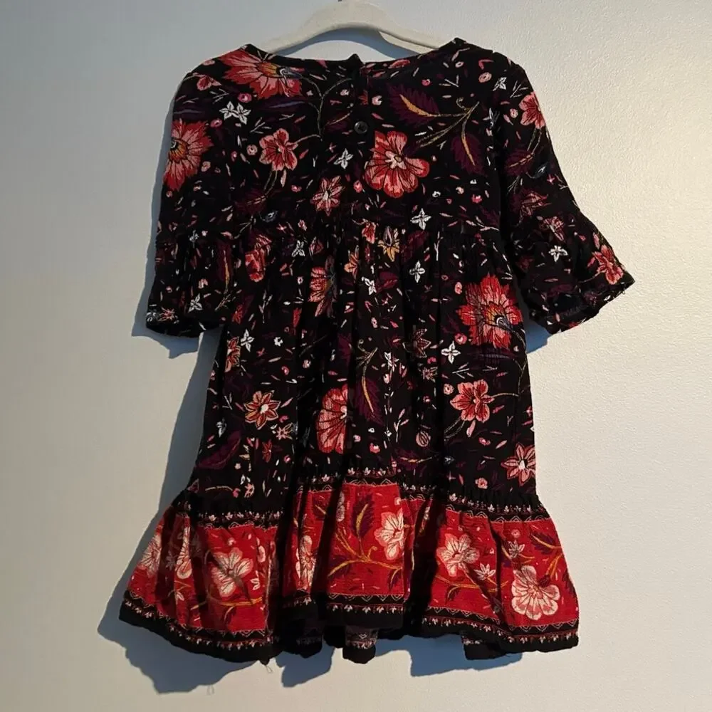 Old Navy Viscose/Rayon Floral Peasant Dress, Toddler Girl 18-24 Months
